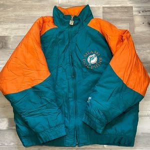 Vintage logo 7 Miami dolphins jacket